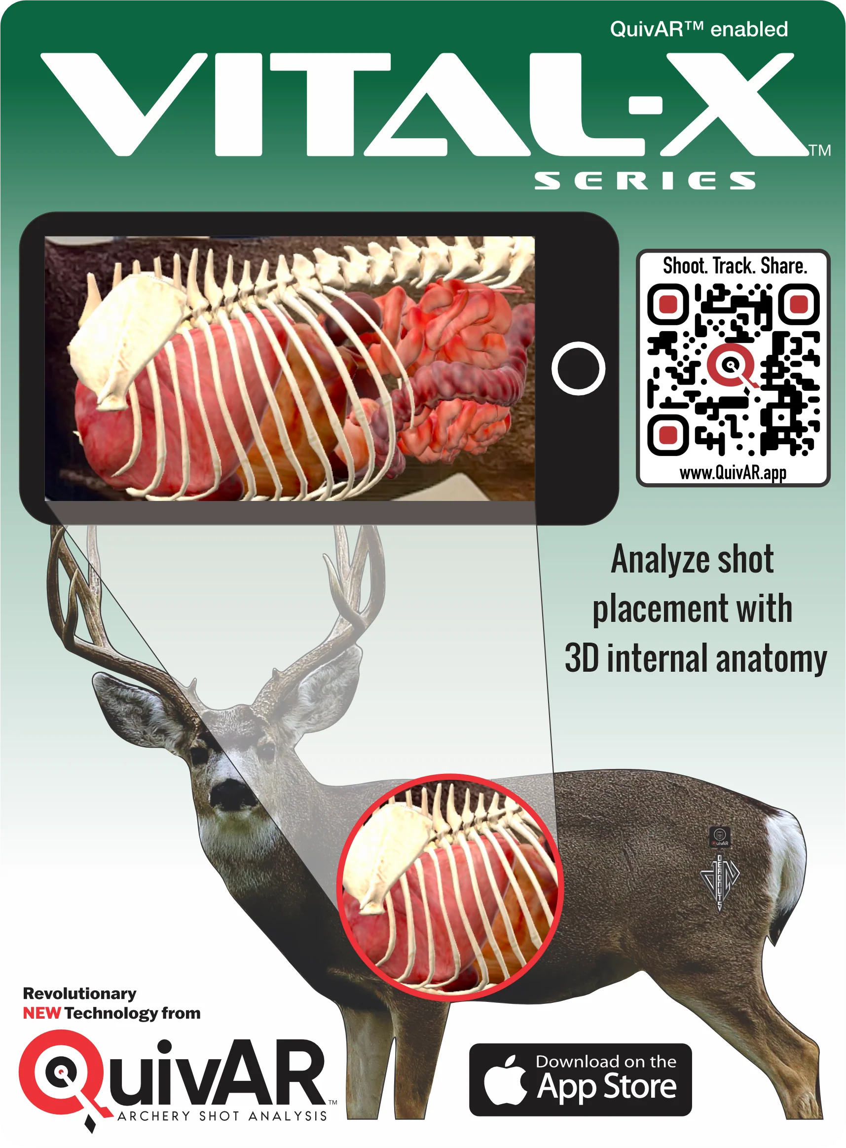 2D Mule Deer Broadside Target - Image 6