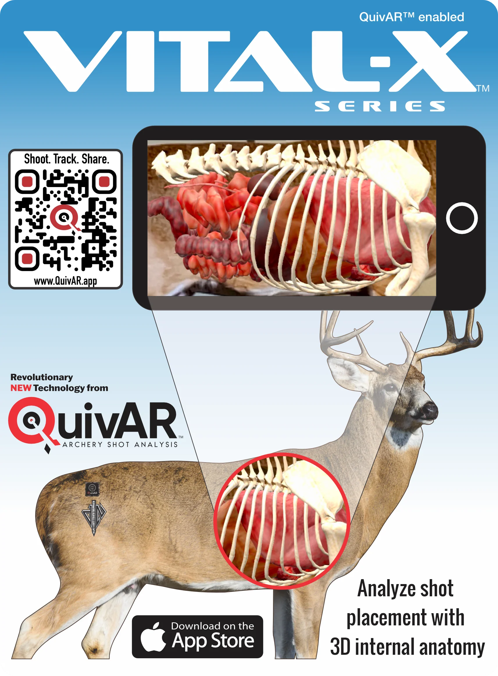 2D Whitetail "Willy" Broadside Target - Image 4