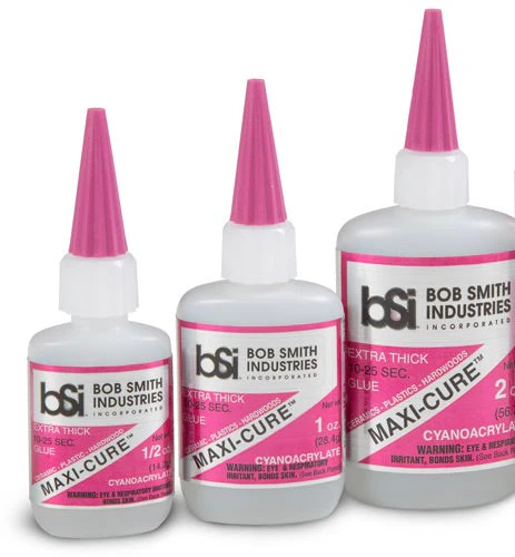 Bob Smith Industries MAXI-CURE™ Cyanoacrylate Super Glue (3 Sizes) - Image 5