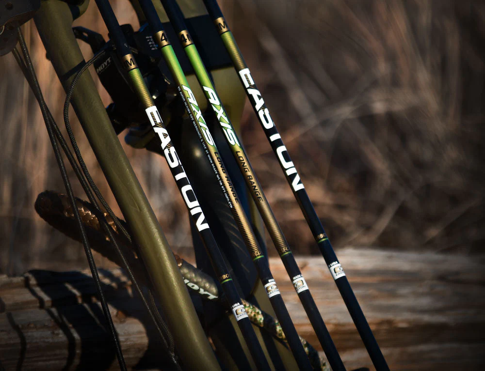 Easton 4mm AXIS LONG RANGE FLETCHED 6 pack - Image 2