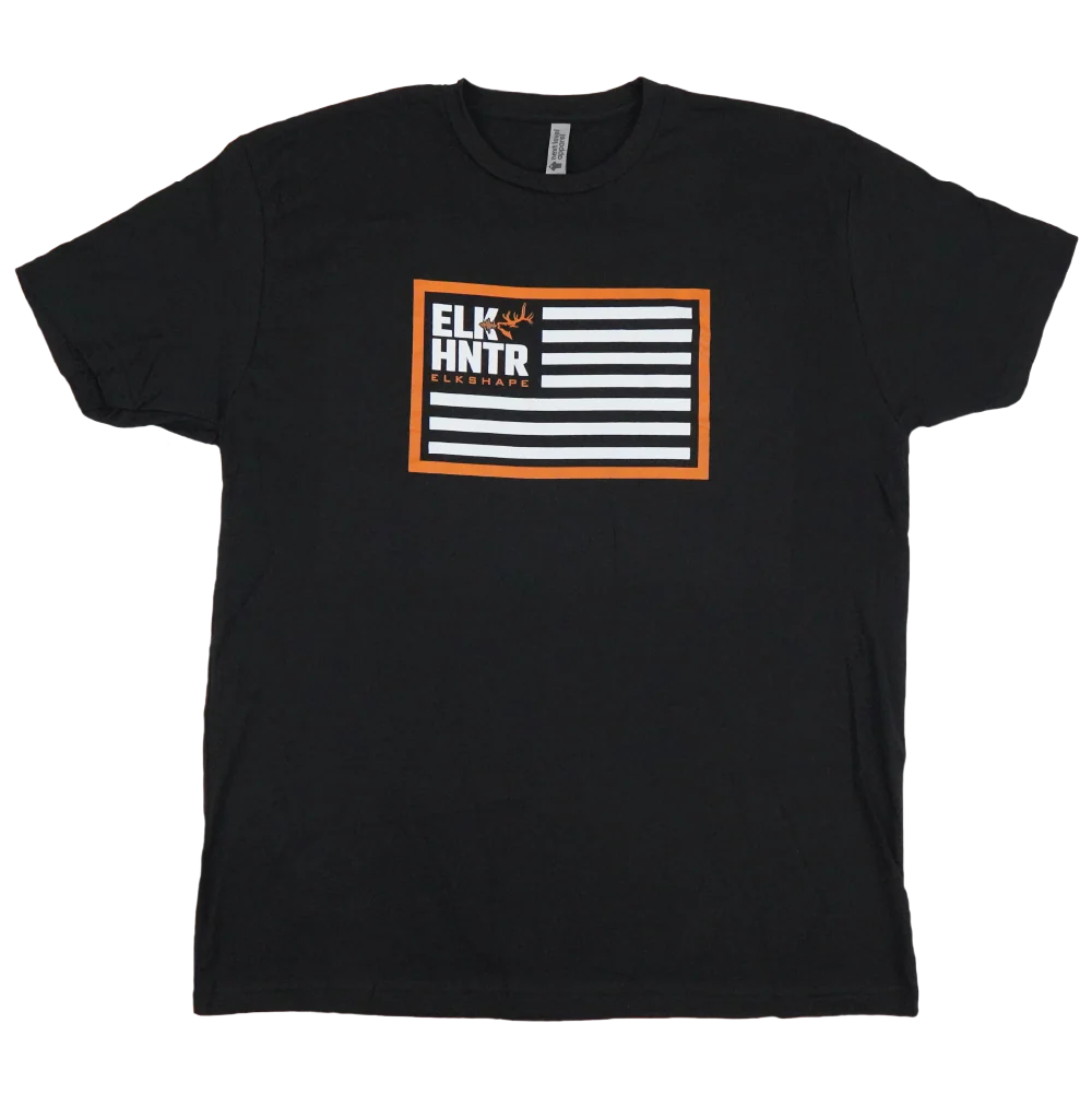 Flag Tee Shirt - Black