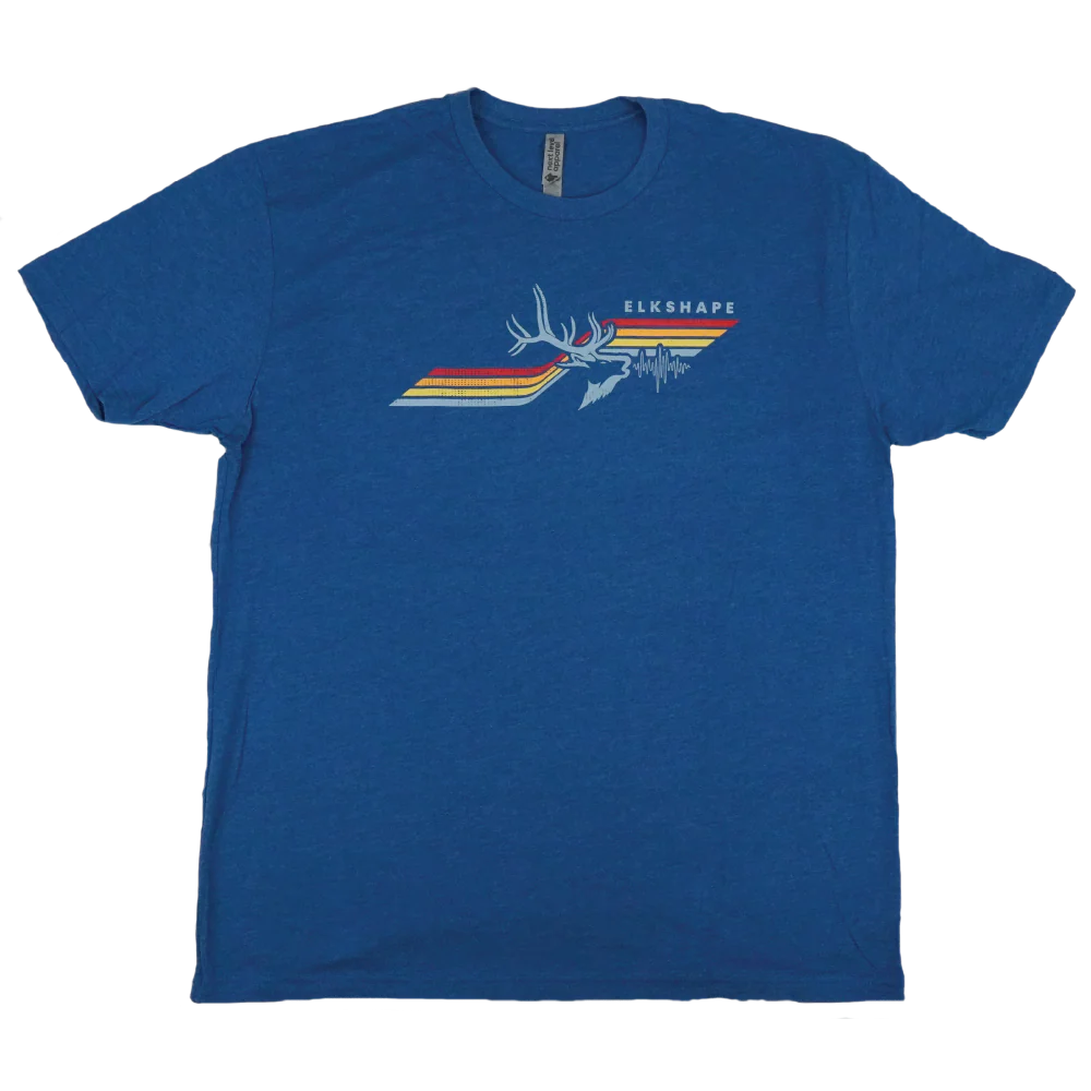 Retro Tee - Cool Blue