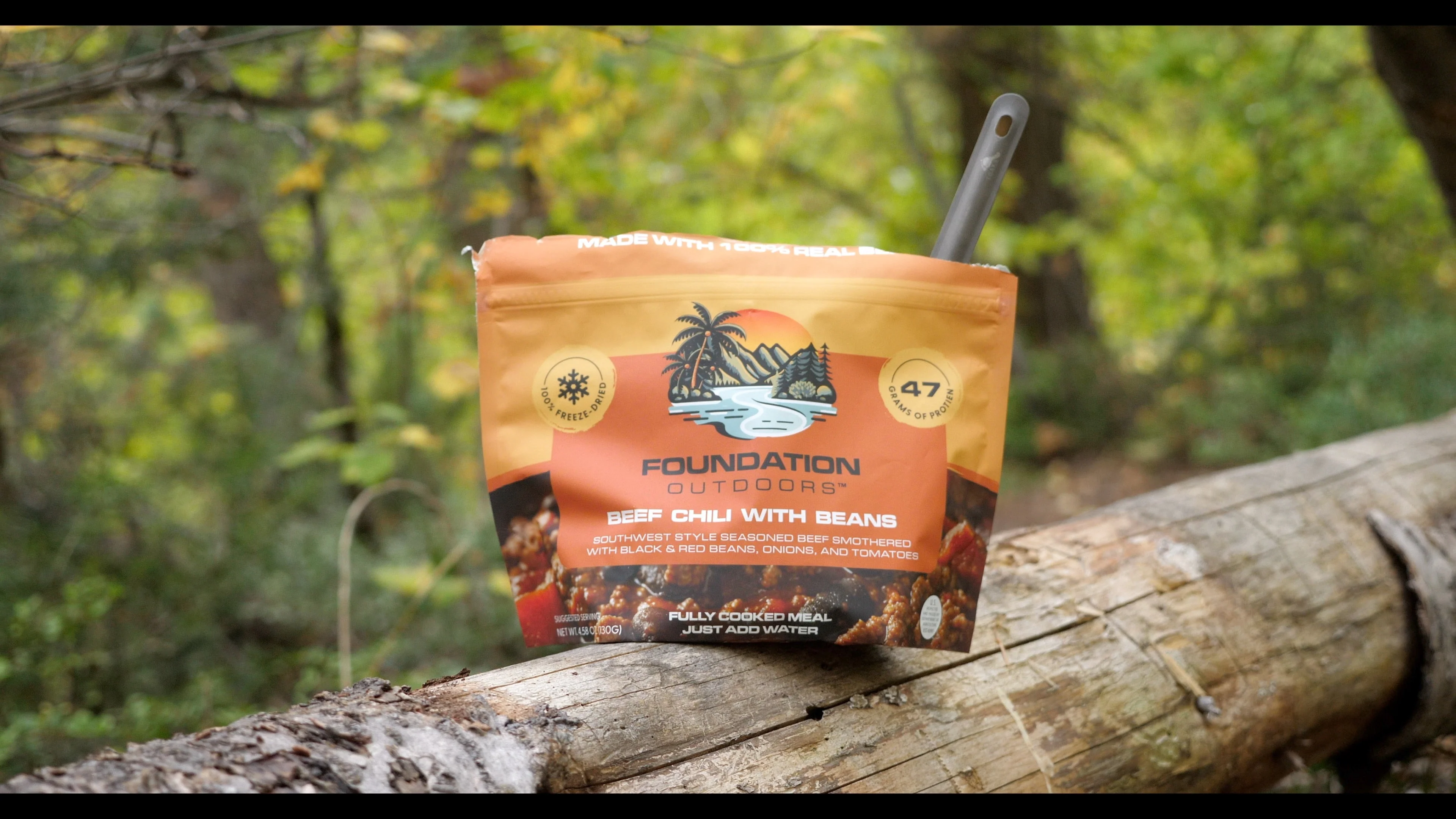 FOUNDATION Outdoors Beef Chili with Beans Meal - Image 5