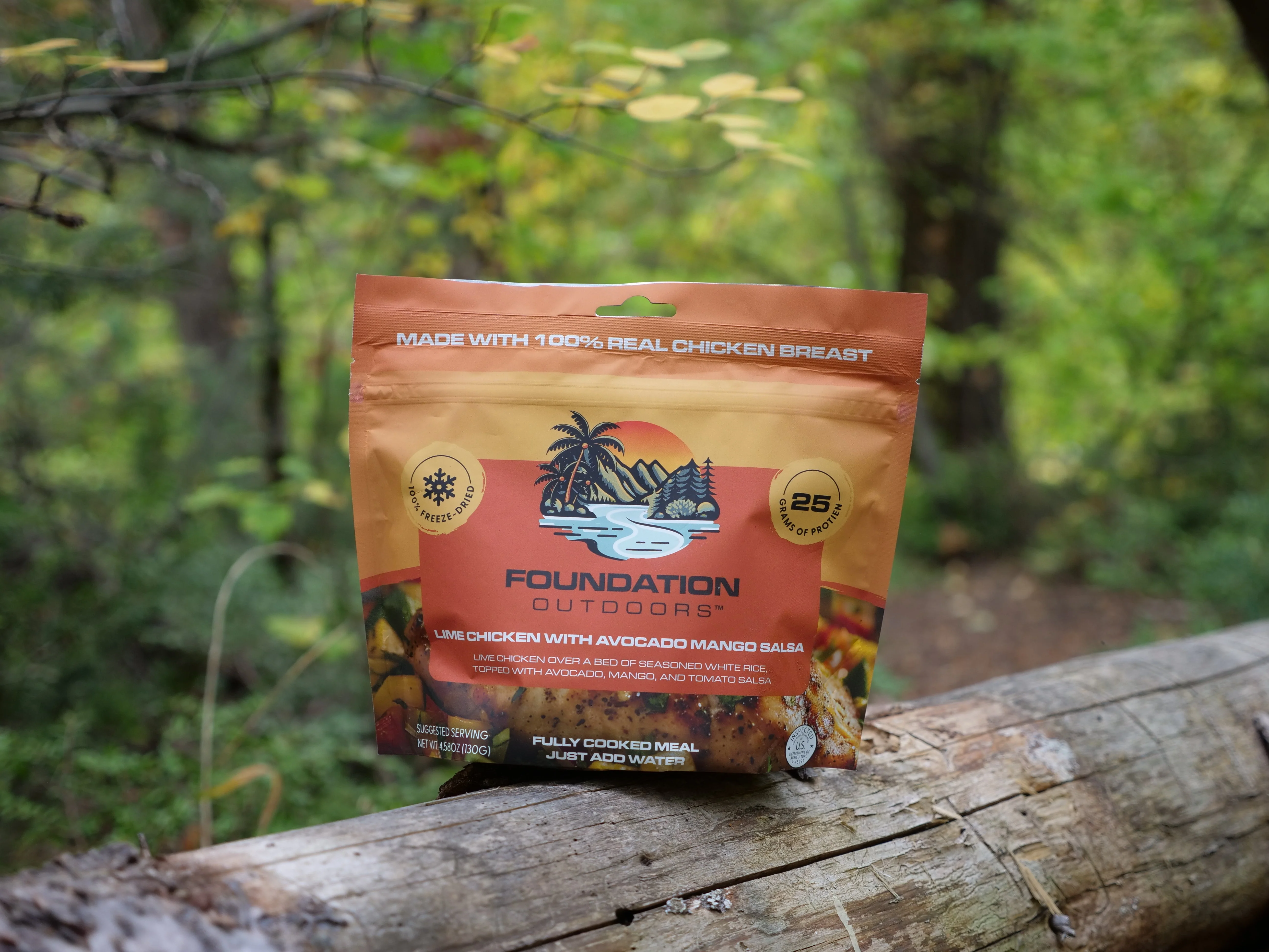 FOUNDATION Outdoors Lime Chicken with Avocado, Mango Salsa Meal - Image 5