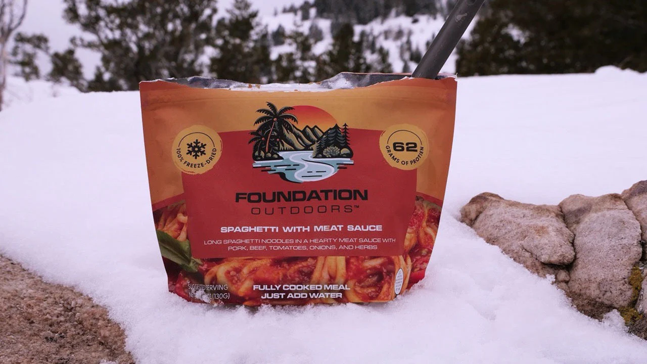 FOUNDATION Outdoors Spaghetti with Meat Sauce Meal - Image 6