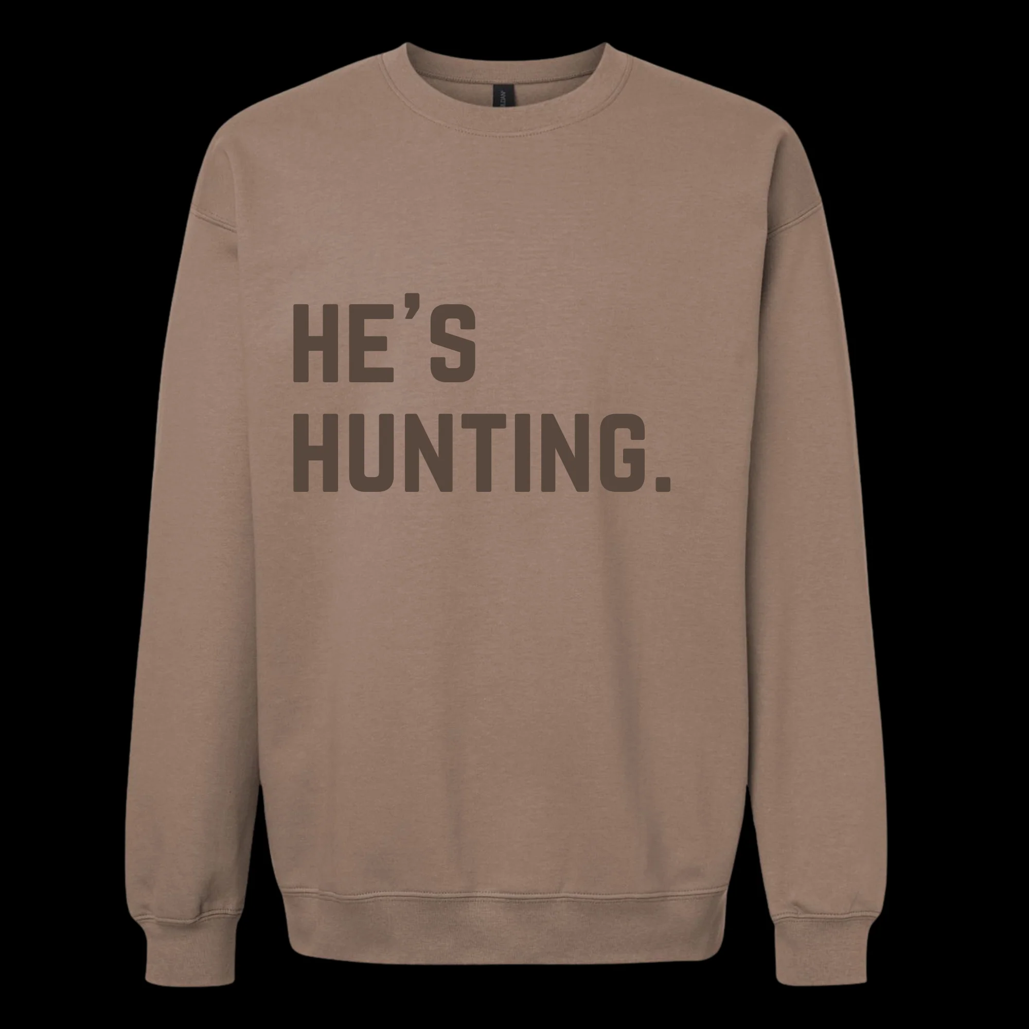 He’s Hunting. Crew Neck Sweatshirt - Image 12