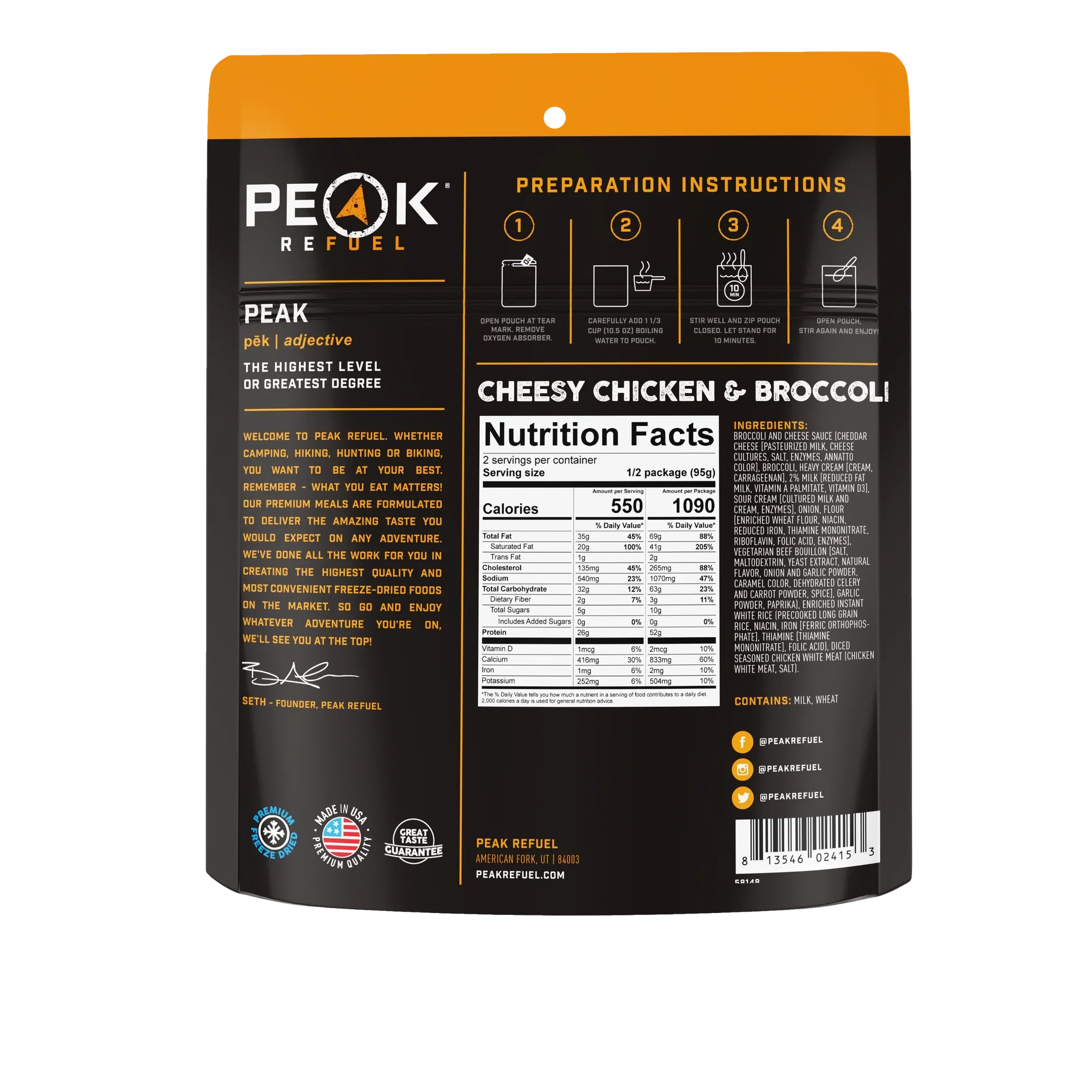 Peak Refuel PREMIUM Food - Image 3
