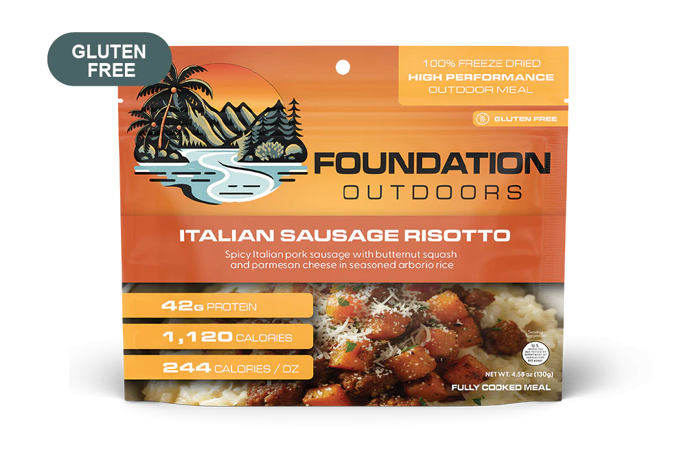 Spicy Italian Pork Sausage Risotto Meal